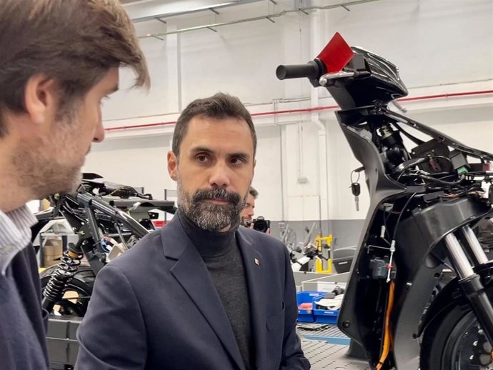 El conseller de Empresa y Trabajo de la Generalitat, Roger Torrent, este miércoles