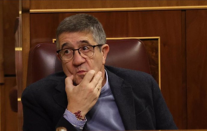 El portavoz del PSOE en el Congreso de los Diputados, Patxi López.