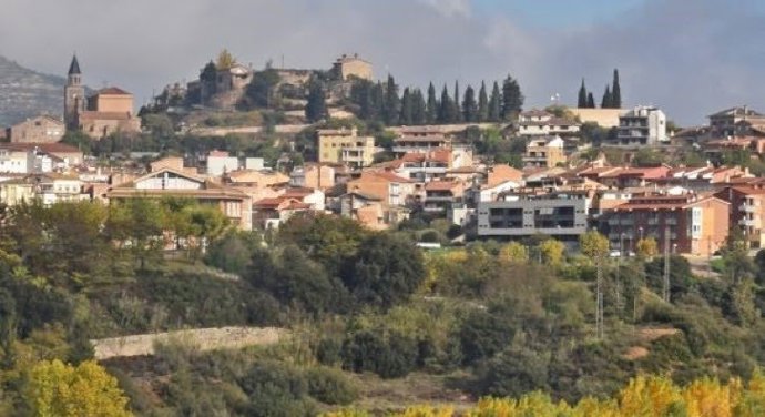 Vista de Puig-reig (Barcelona)