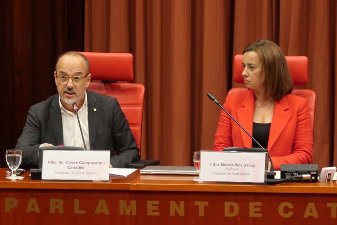 El conseller de Drets Socials, Carles Campuzano 