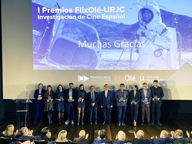 FlixOlé y la URJC entregan los primeros premios a la investigación y divulgación del cine español