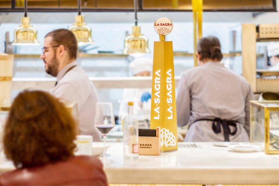 Cerveza La Sagra en el Gourmet de El Corte Inglés