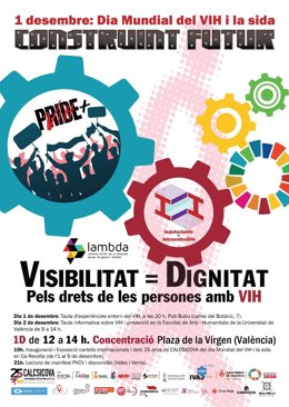 Cartel por el Día del VIH