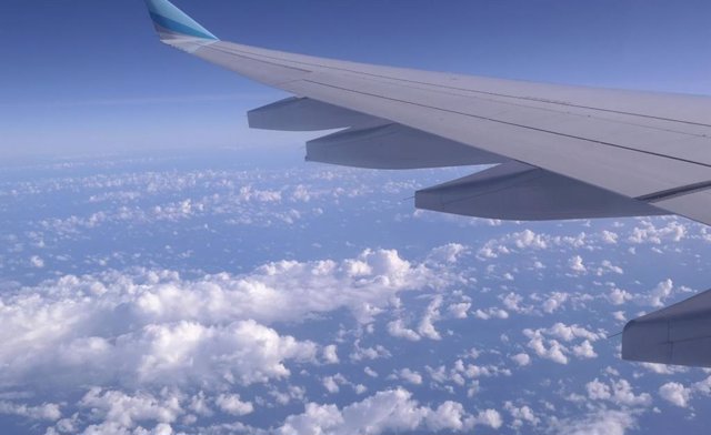 Nubes de vientos alisios cerca de Barbados: se utilizó un avión para lanzar cientos de sondas atmosféricas desde una altitud de nueve kilómetros.