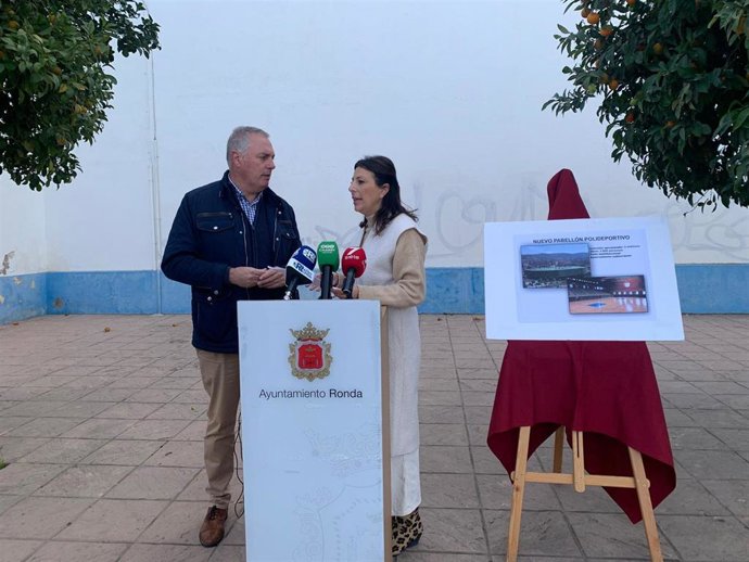 Ronda creará un nuevo polideportivo con capacidad para 4.000 personas y una inversión de 3 millones de euros.
