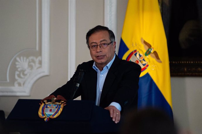 El presidente colombiano, Gustavo Petro