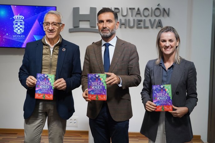 Presentación en Diputación de la programación naviedeña 'Brilla Moguer'.