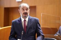 Lambán matiza ahora sus palabras sobre el liderazgo del PSOE con Fernández: "Pedro Sánchez cuenta con toda mi lealtad"