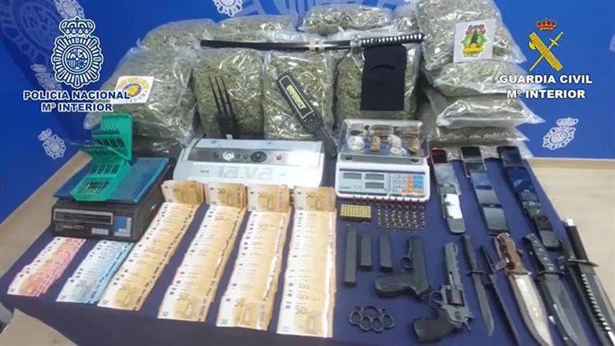 Quince detenidos en Madrid por formar parte de un clan familiar que distribuía droga por Europa