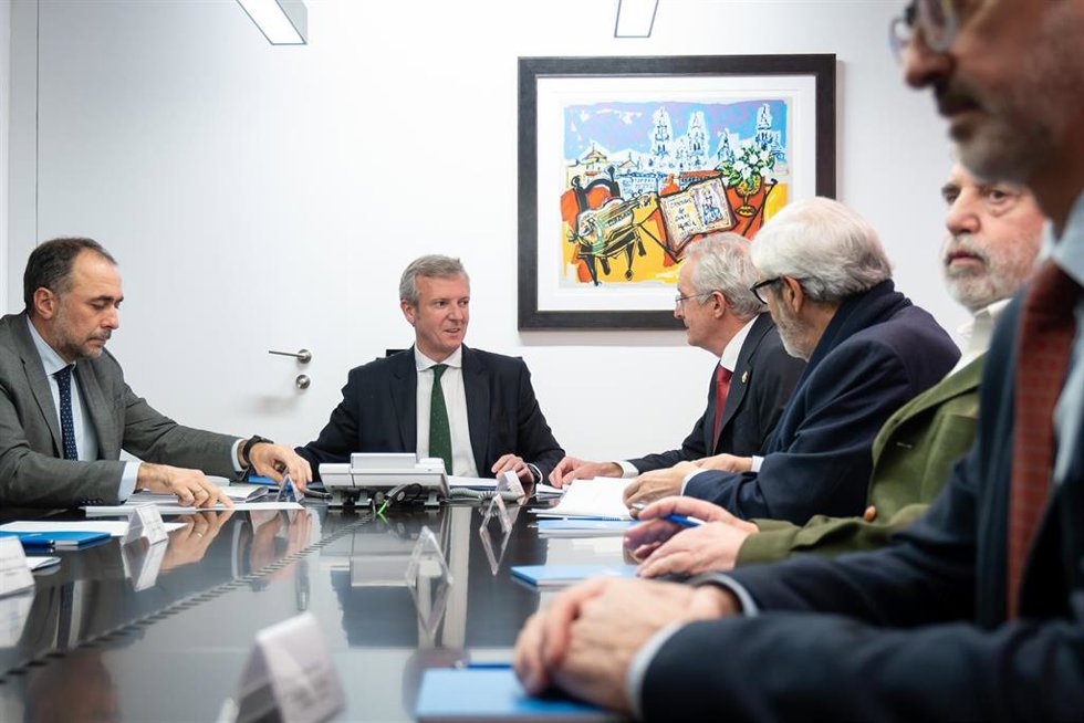 O Presidente Da Xunta Reúnese Co Colexio Oficial De Médicos