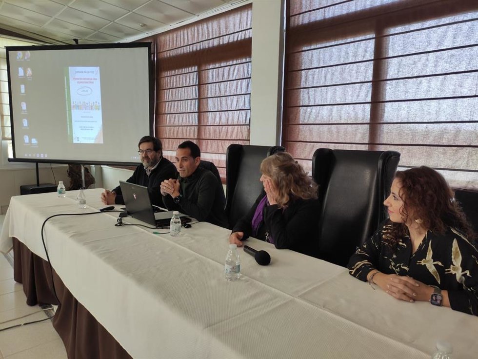 Inauguración de las jornadas de formación.