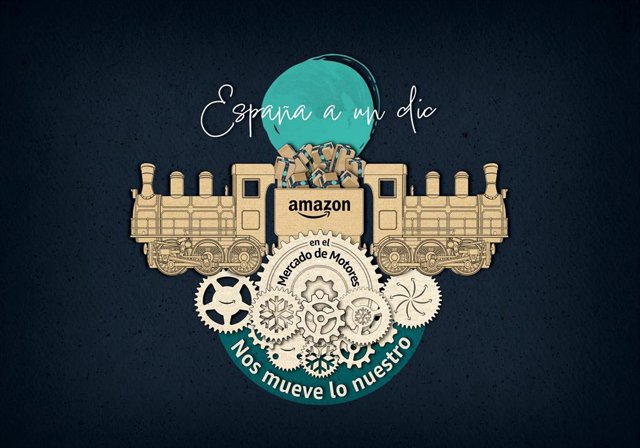 Cartel de 'España a un clic'