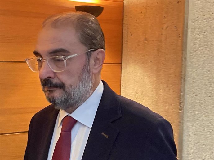 El presidente de Aragón, Javier Lambán.