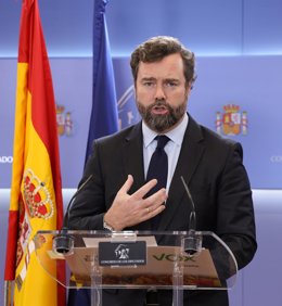 El portavoz de Vox en el Congreso de los Diputados, Iván Espinosa de los Monteros.