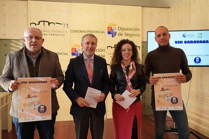 Alimentos de Segovia cierra el itinerario expositivo de la denominada 'Caravana' en el Real Sitio de San Ildefonso.