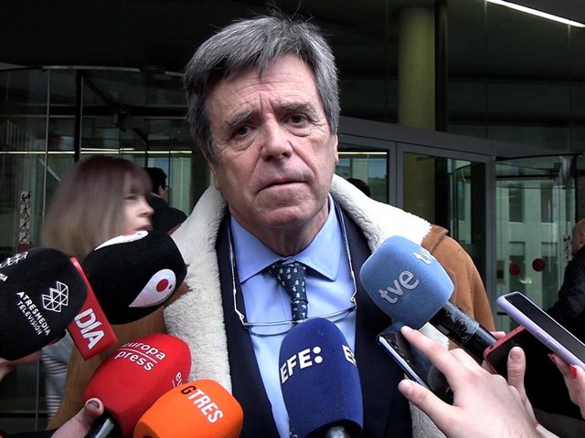 Ramón Tamborero, abogado de Gerard Piqué, tras ratificar el acuerdo de separación en los juzgados