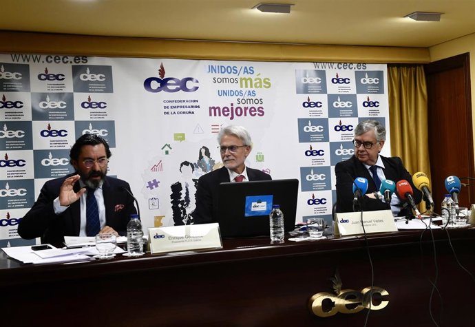 Presentación de un informe sobre el impacto del coronavirus en las empresas gallegas