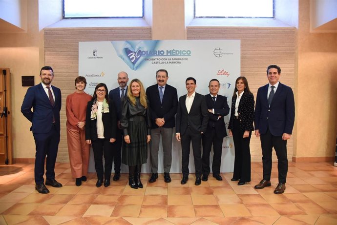 El consejero de Sanidad, Jesús Fernández Sanz, participa en el Encuentro con la Sanidad de Castilla-La Mancha que organiza Diario Médico.