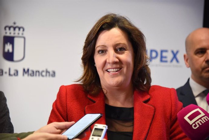 La consejera de Economía, Empresas y Empleo de C-LM, Patricia Franco