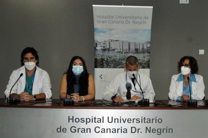 Rueda de prensa sobre el tratamiento del CAR-T en el Hospital de Gran Canaria Dr. Negrín