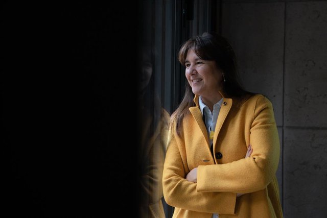 La presidenta de Junts, Laura Borràs
