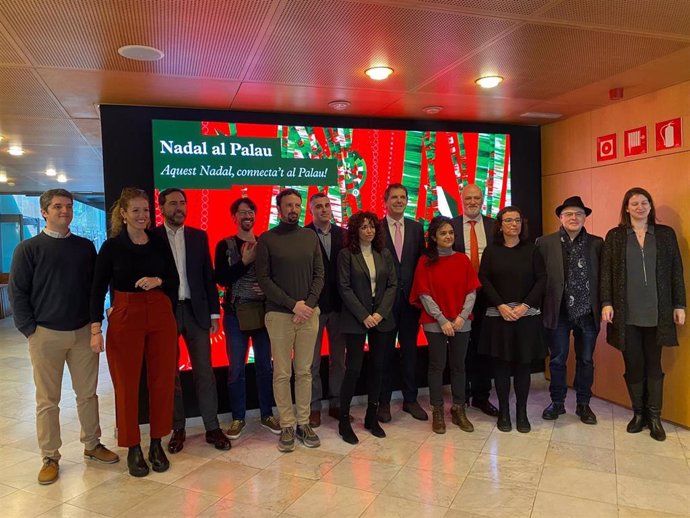 Presentación del tradicional Concert de Sant Esteve, que se celebrará el 26 de diciembre en el Palau de la Música