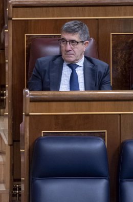 El portavoz del PSOE en el Congreso de los Diputados, Patxi López.