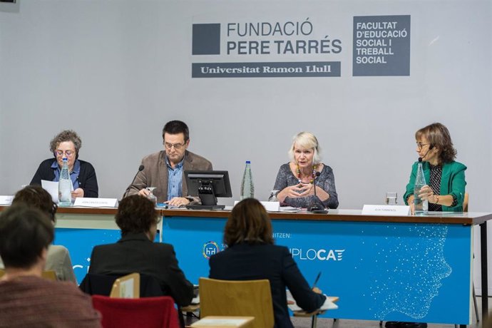 Debate 'Europa Social' organizado por la Taula del Tercer Sector y el Diplocat, en colaboración con la facultad de Educación social y Trabajo Social de la Fundació Pere Tarrés - Universitat Ramon Llull (URL)
