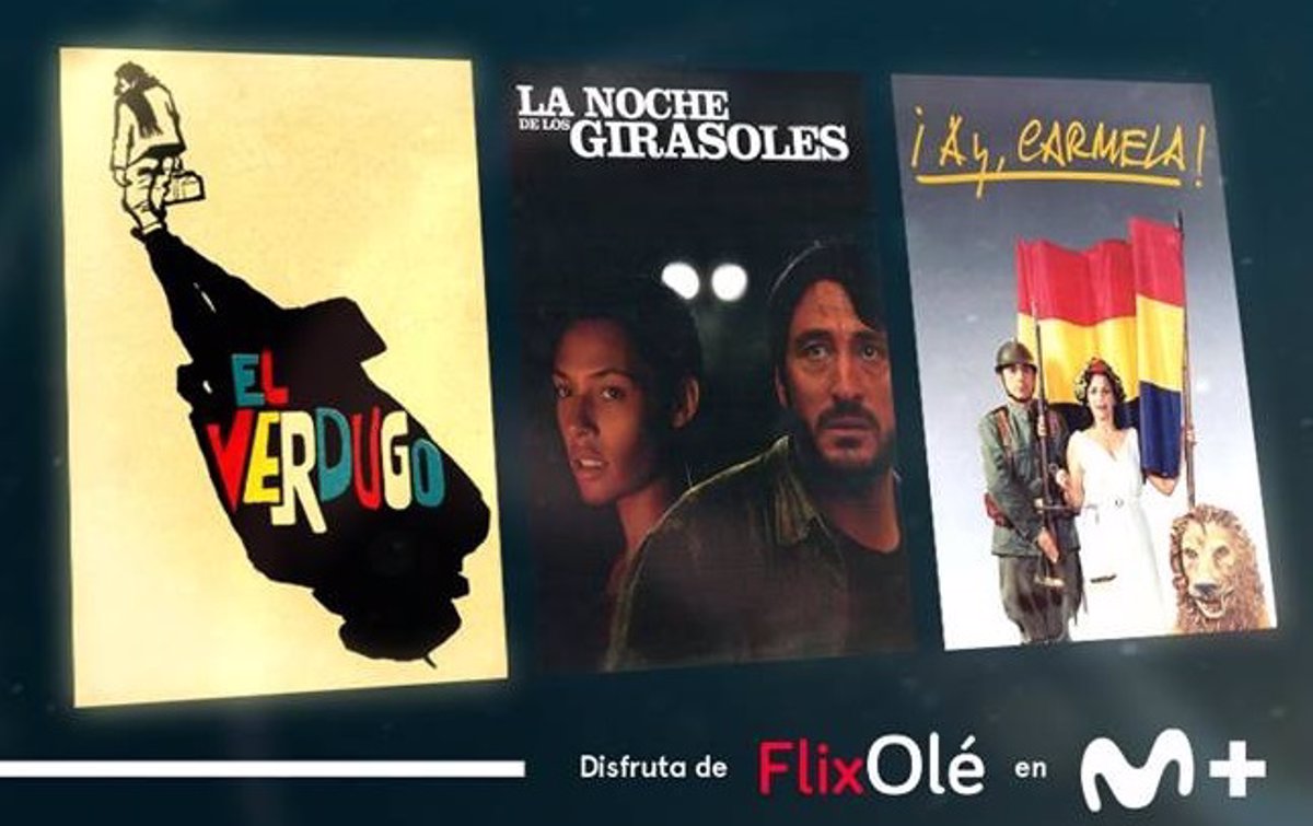 FlixOlé and Movistar Plus+ join forces to illuminate the largest offer of Spanish cinema