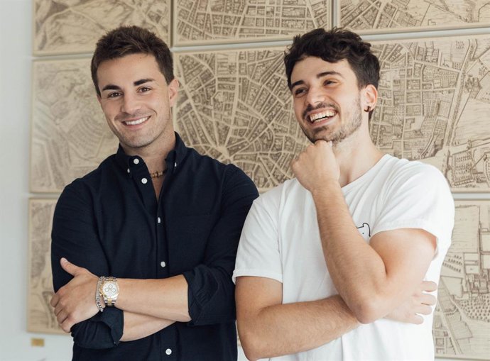 Carlos Cameo y Carlos Ripoll jóvenes emprendedores.