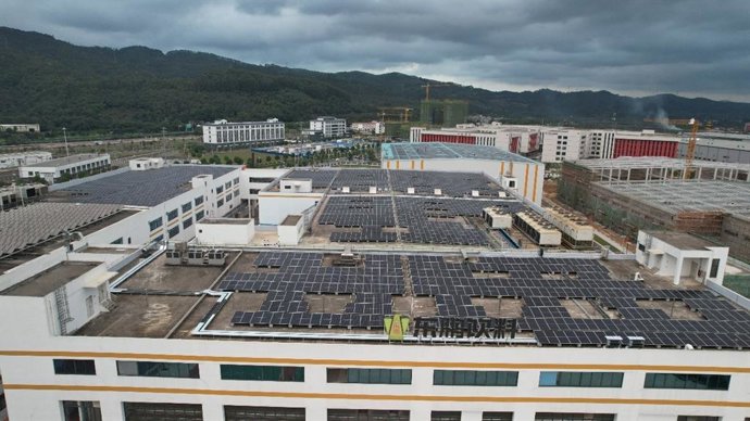 ACC's rooftop solar project on Eastroc Beverage Nanning