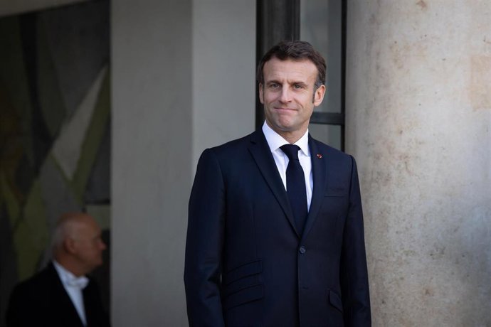 Emmanuel Macron, presidente de Francia
