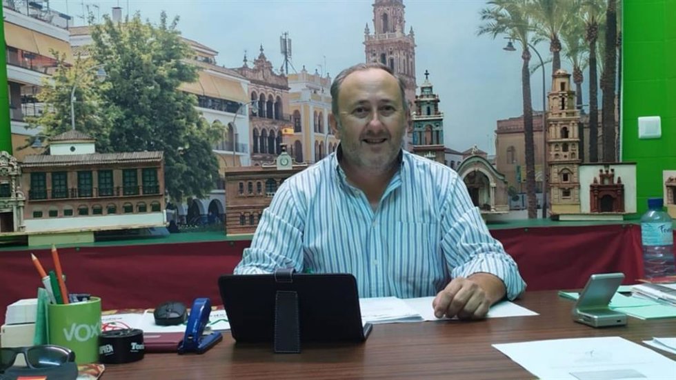 El portavoz astigitano de Vox