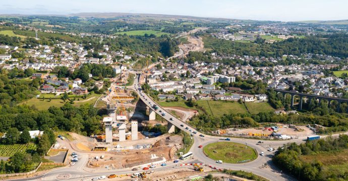 Ampliación y mejora de la Autovía A465 en Gales (Reino Unido)