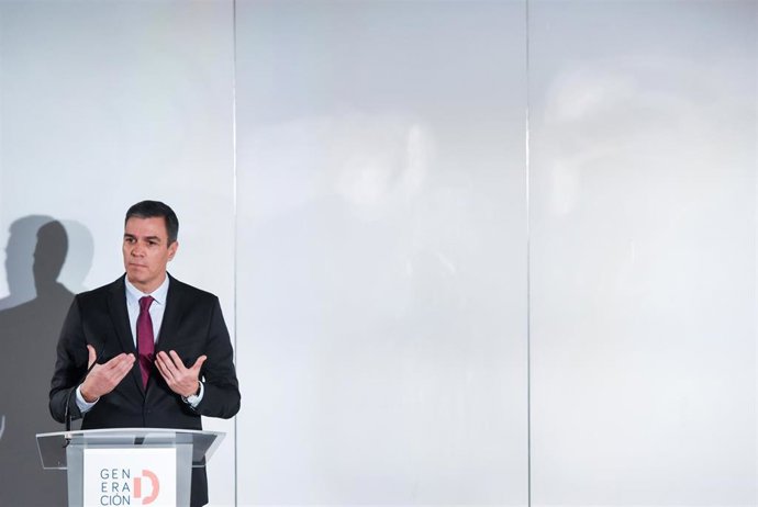 El presidente del Gobierno, Pedro Sánchez
