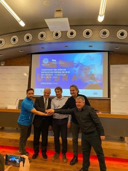 Presentació del Mundial de piscina curta de Melbourne (Austrlia)