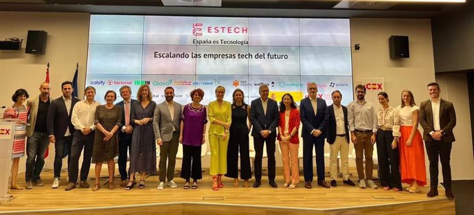 Archivo - Presentación en Madrid de EsTech, la asociación formada por 12 scaleups españolas con el apoyo de Adigital, Endeavor y SpainCap
