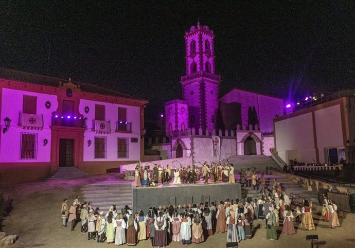 Representación de la obra 'Fuenteovejuna', en la población cordobesa de Fuente Obejuna.