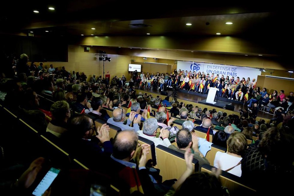 Acto de Núñez y Feijóo en Albacete