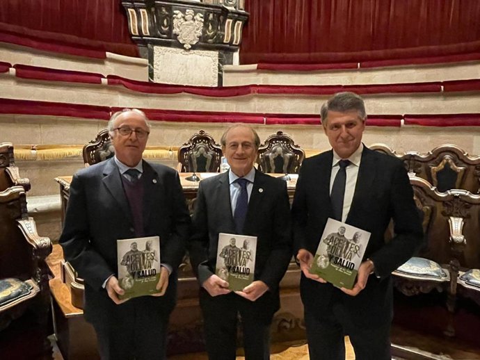 De izquierda a derecha,  Josep Antoni Bombi, Eduard Escrich y Rafael Sánchez de Puerta.