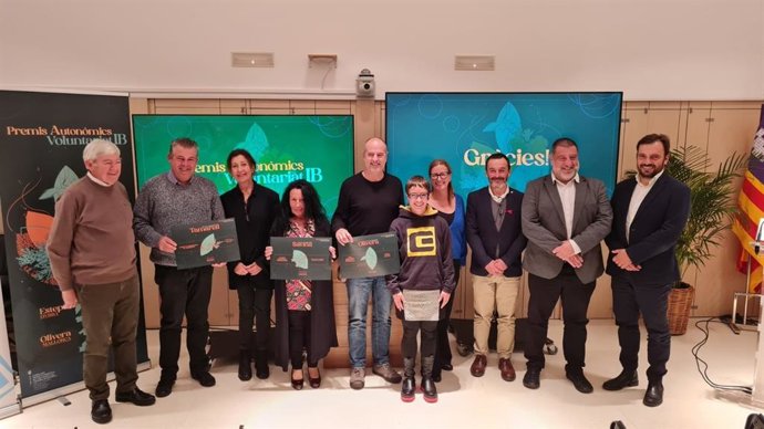 Entrega de los Premios del Voluntariado 2022.