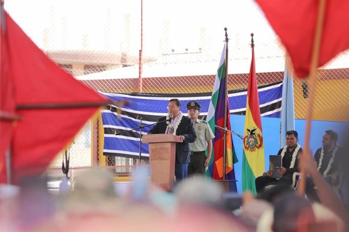 El presidente de Bolivia, Luis Arce