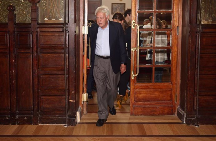 Archivo - El expresidente del Gobierno Felipe González.