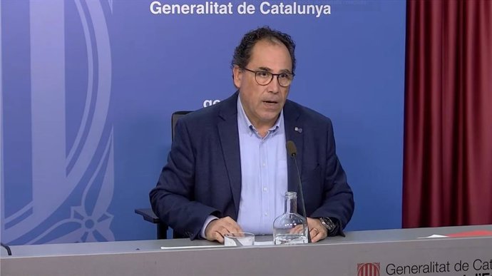 El secretari de Treball de la Generalitat, Enric Vinaixa