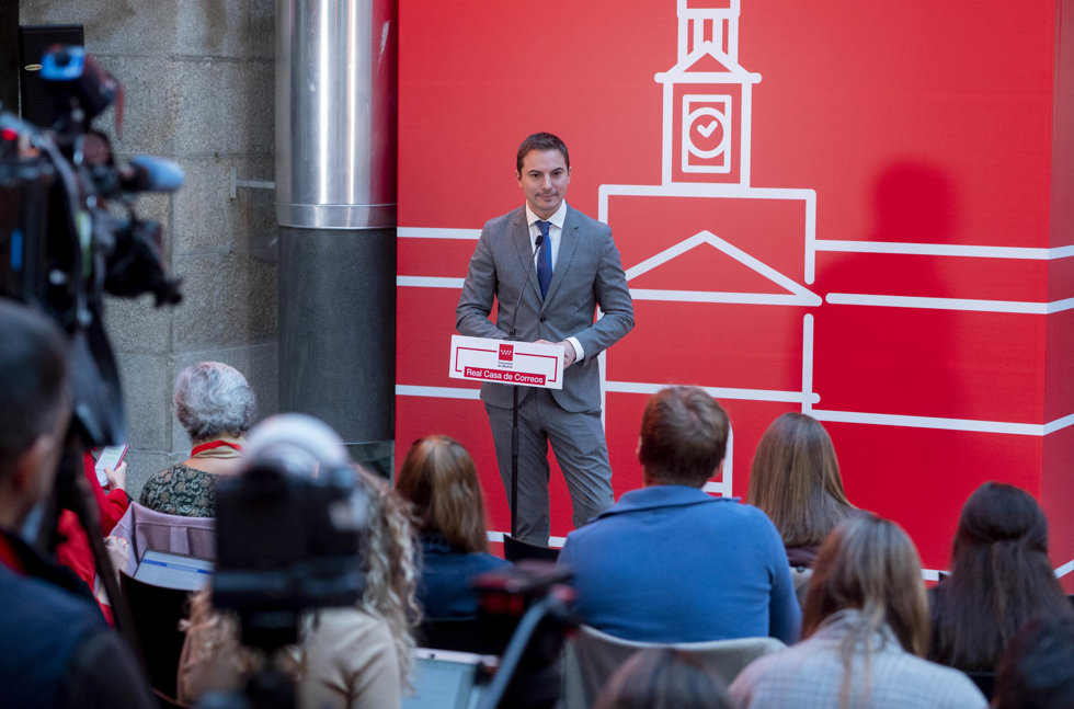 Juan Lobato, secretario general del PSOE-M