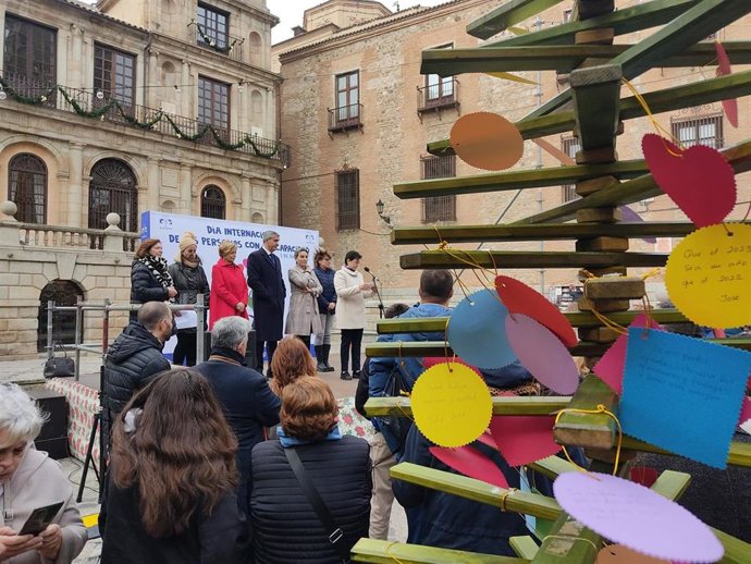 Acto de Apanas en Toledo por el Día de la Discapacidad.