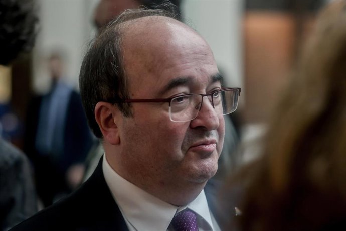 El ministro de Cultura y Deporte, Miquel Iceta