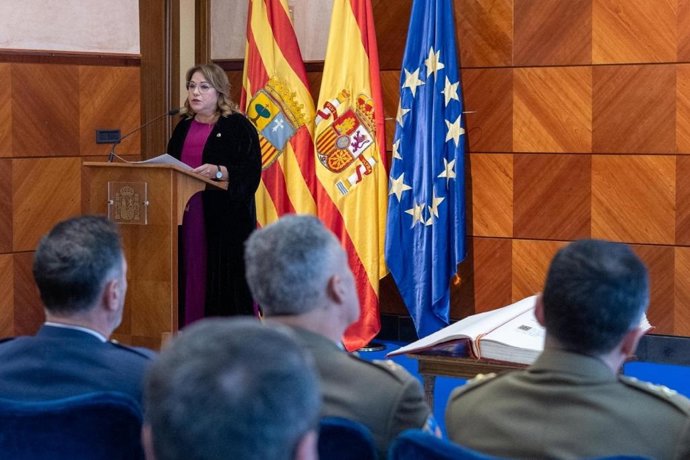 La delegada del Gobierno en Aragón, Rosa Serrano.