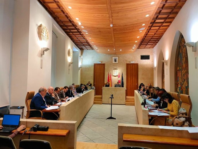 Pleno del Ayuntamiento.