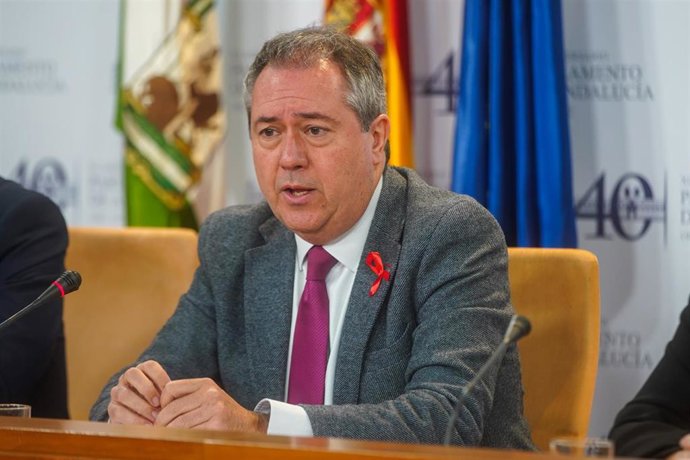 El secretario general del PSOE de Andalucía, Juan Espadas, en una foto de archivo.